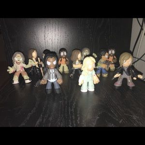 The Walking Dead Mini Funko Vinyl Figures